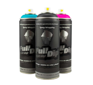 kumimaalit-spray-purkit Vinyylimaalit spray-kannuissa